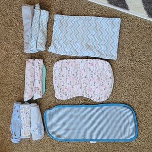 Lot of 10 Burp Cloths